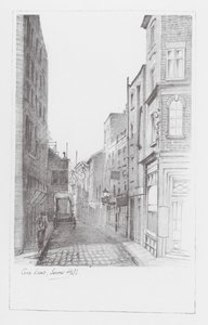 London Lanes: Cock Lane, Snow Hill by Alan Stapleton