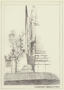 Wardrobe Terrace Steps by Alan Stapleton