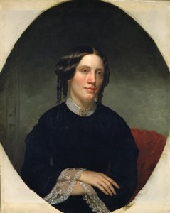 Portrait of Harriet Beecher Stowe by Alanson Fisher