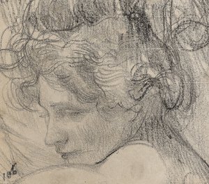 Head of a Woman by Albert de Belleroche