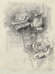 Still Life of Roses in a Vase by Albert de Belleroche