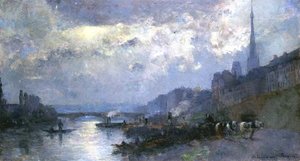 The Seine at Rouen