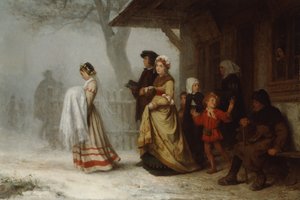 Baptism by Albert Anker