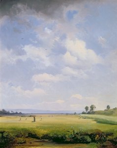 Haymaking, 1838 by Albert August Zimmermann