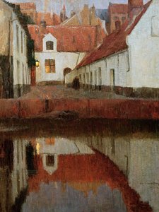Little Town on the Edge of the Water, at Dusk, 1899