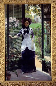 In the Greenhouse by Albert Bartholomé