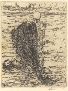 Cast of a Net by Albert Besnard