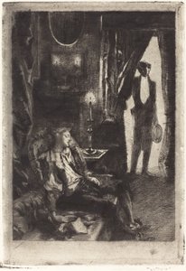 Iza Sleeping by Albert Besnard