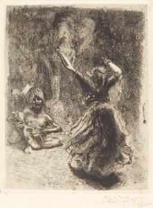 The Dancer of Tanjore by Albert Besnard