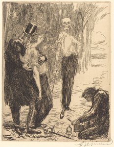 The Duel by Albert Besnard
