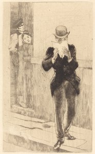 The Letter to Madame Henry by Albert Besnard