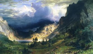 A Storm in the Rocky Mountains - Mt. Rosalie