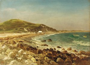 Coastal Scene by Albert Bierstadt