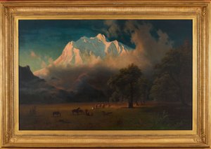 Mount Adams, Washington by Albert Bierstadt