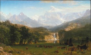 The Rocky Mountains, Landers Peak, 1863