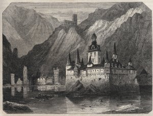 Exterior view of the Pfalz by Albert Bligny