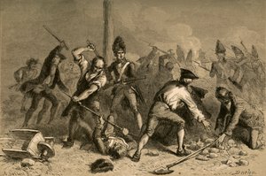 Defence of the Liberty Pole in New York