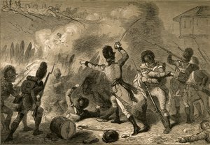 The British Repulsed at Fort Stephenson by Albert Bobbett