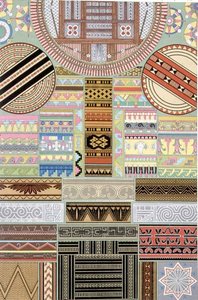 Decoration from Oceania and Central Africa, from 