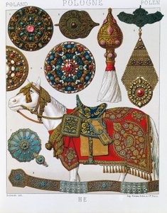 Polish Ornaments, Horse Hussars, from Schmidt