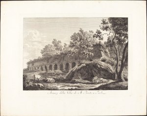 Remains of the Villa of M. Brutus at Tivoli