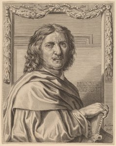 Nicolas Poussin by Albert Clouet