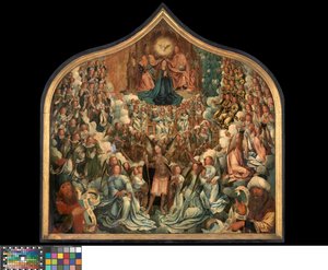 The Coronation of the Virgin by Albert Cornelis