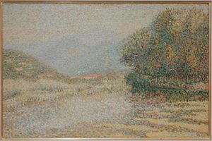 Landscape by Albert Dubois Pillet
