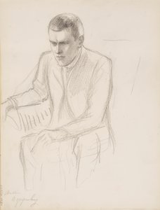 Bertel Gripenberg by Albert Edelfelt