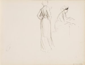 Character Sketches by Albert Edelfelt