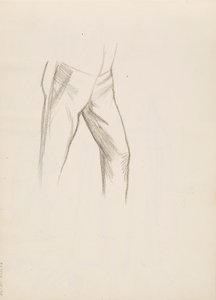 Lower Body of a Man by Albert Edelfelt