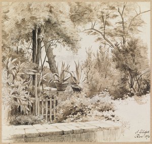 Park in Rome by Albert Edelfelt