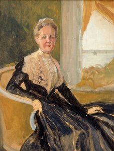 Portrait of Countess Elisabeth Wachtmaister, compositional sketch