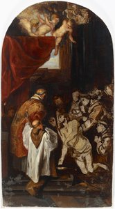 The Last Holy Communion of St Francis of Assisi, copy after Rubens