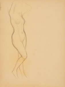 Nude by Albert Edelfelt