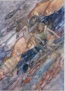 Down to the sea, down to the sea, from The Water Babies