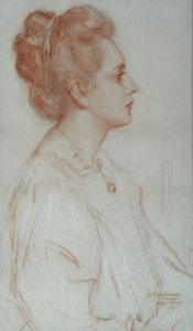Mrs Fitzroy Carrington by Albert Edward Sterner