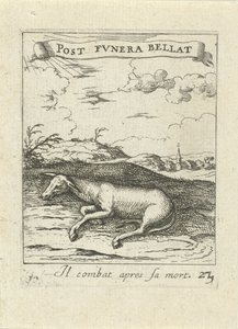 Dead Donkey (Moralizing Love Emblems) by Albert Flamen