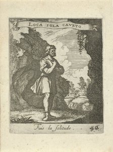 Man by a Cave by Albert Flamen
