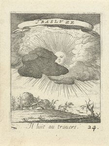 Sun Behind Clouds