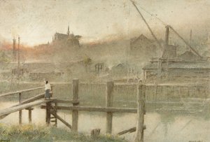 Arundel by Albert Goodwin