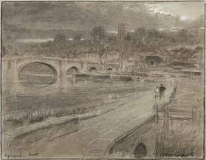 Aylesford, Kent by Albert Goodwin