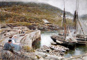 Boscastle by Albert Goodwin