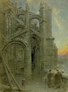 Flying Buttresses by Albert Goodwin