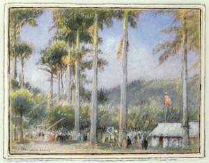 Grenada, West Indies by Albert Goodwin