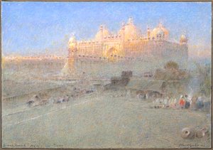 Jumna Musjid, Agra, Dawn