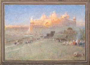 Jumna Musjid, Agra, Dawn