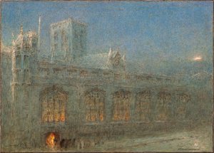 The Church of the Belfry, York by Albert Goodwin