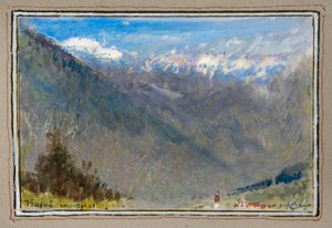 Trafoi in Tyrol by Albert Goodwin