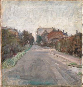 Street. Outskirts of Copenhagen by Albert Gottschalk